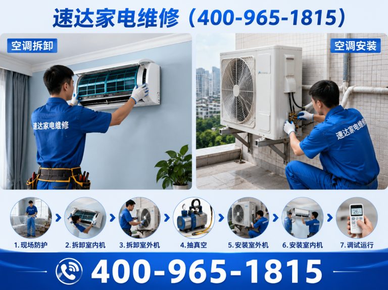济宁空调拆装展示图